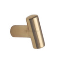 Heritage Brass Cabinet Knob T Shaped 35mm Polished Brass finish - C2234-PB - Choice Handles