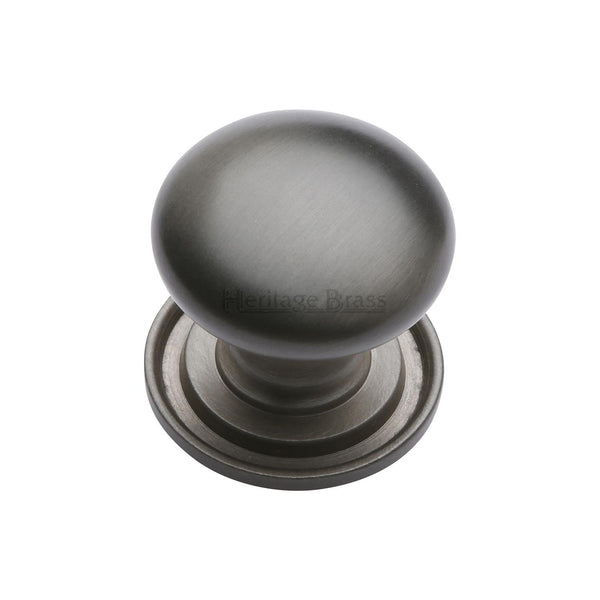 Heritage Brass Cabinet Knob Round Design 32mm Matt Bronze finish - C2240 32-MB - Choice Handles