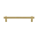 Heritage Brass Cabinet Pull Industrial Design 160mm CTC Satin Brass Finish - C2480 160-SB - Choice Handles