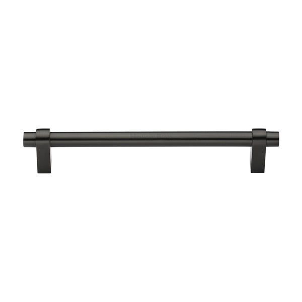 Heritage Brass Cabinet Pull Industrial Design 192mm CTC Matt Bronze Finish - C2480 192-MB - Choice Handles
