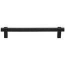 Heritage Brass Cabinet Pull Industrial Design 256mm CTC Matt Black Finish - C2480 256-BKMT - Choice Handles