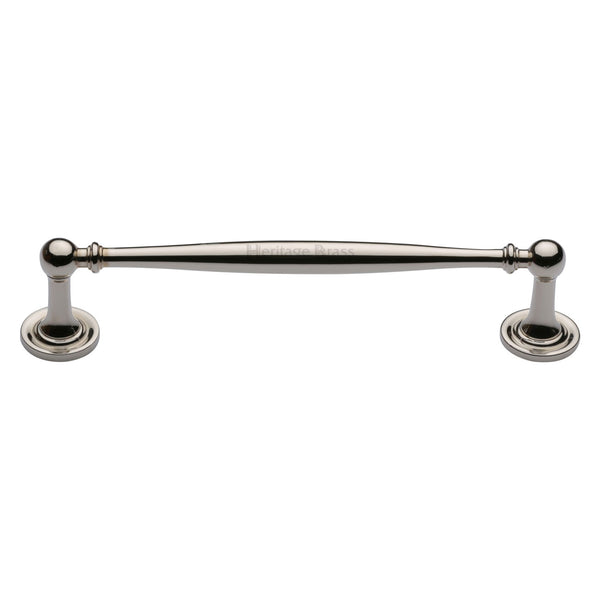 Heritage Brass Cabinet Pull Colonial Design 152mm CTC Polished Nickel Finish - C2533 152-PNF - Choice Handles