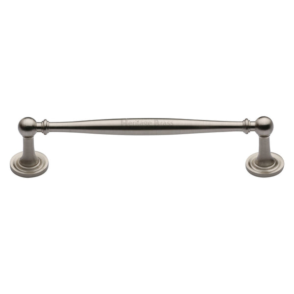 Heritage Brass Cabinet Pull Colonial Design 152mm CTC Satin Nickel Finish - C2533 152-SN