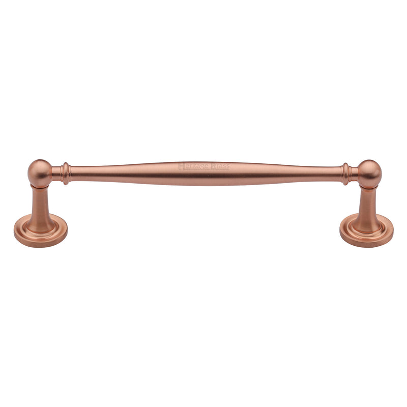 Heritage Brass Cabinet Pull Colonial Design 152mm CTC Satin Rose Gold Finish - C2533 152-SRG - Choice Handles