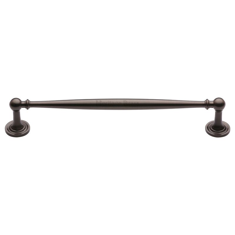 Heritage Brass Cabinet Pull Colonial Design 203mm CTC Matt Bronze Finish - C2533 203-MB - Choice Handles