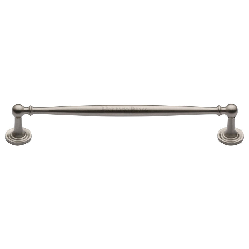 Heritage Brass Cabinet Pull Colonial Design 203mm CTC Satin Nickel Finish - C2533 203-SN