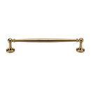Heritage Brass Cabinet Pull Colonial Design 203mm CTC Unlacquered Brass Finish - C2533 203-ULB