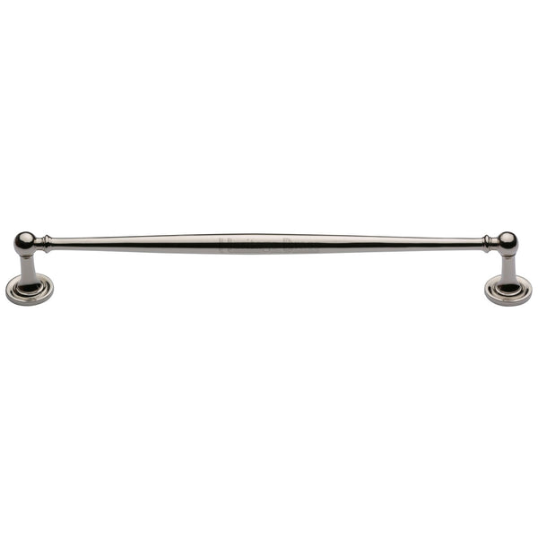 Heritage Brass Cabinet Pull Colonial Design 254mm CTC Polished Nickel Finish
 - C2533 254-PNF