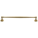 Heritage Brass Cabinet Pull Colonial Design 254mm CTC Satin Brass Finish
 - C2533 254-SB - Choice Handles