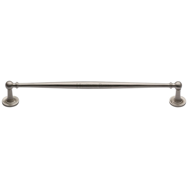Heritage Brass Cabinet Pull Colonial Design 254mm CTC Satin Nickel Finish
 - C2533 254-SN - Choice Handles