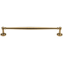Heritage Brass Cabinet Pull Colonial Design 254mm CTC Unlacquered Brass Finish - C2533 254-ULB