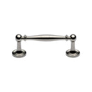 Heritage Brass Cabinet Pull Colonial Design 96mm CTC Polished Nickel Finish - C2533 96-PNF - Choice Handles