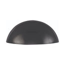 Heritage Brass Drawer Pull Half Moon Design 57mm CTC Matt Black Finish - C2760-BKMT - Choice Handles