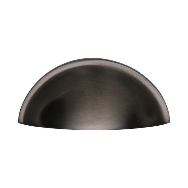 Heritage Brass Drawer Pull 57mm CTC Matt Bronze Finish - C2760-MB - Choice Handles