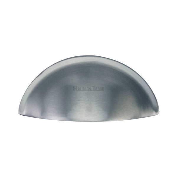 Heritage Brass Drawer Pull Satin Chrome finish - C2760-SC - Choice Handles