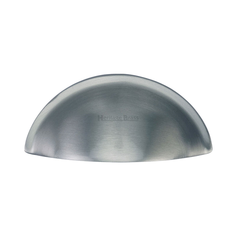 Heritage Brass Drawer Pull Satin Chrome finish - C2760-SC - Choice Handles