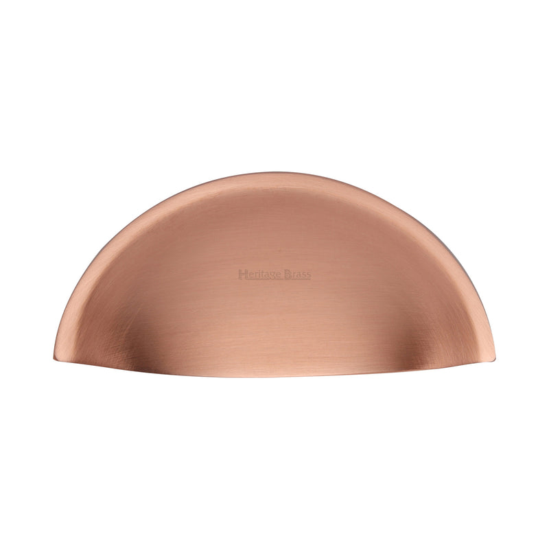 Heritage Brass Drawer Pull 57mm CTC Satin Rose Gold Finish - C2760-SRG - Choice Handles