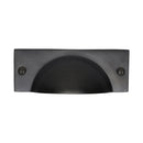 Heritage Brass Drawer Pull Cheshire Design Matt Black finish - C2762-BKMT - Choice Handles