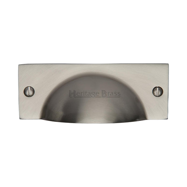 Heritage Brass Drawer Pull Satin Nickel finish - C2762-SN - Choice Handles