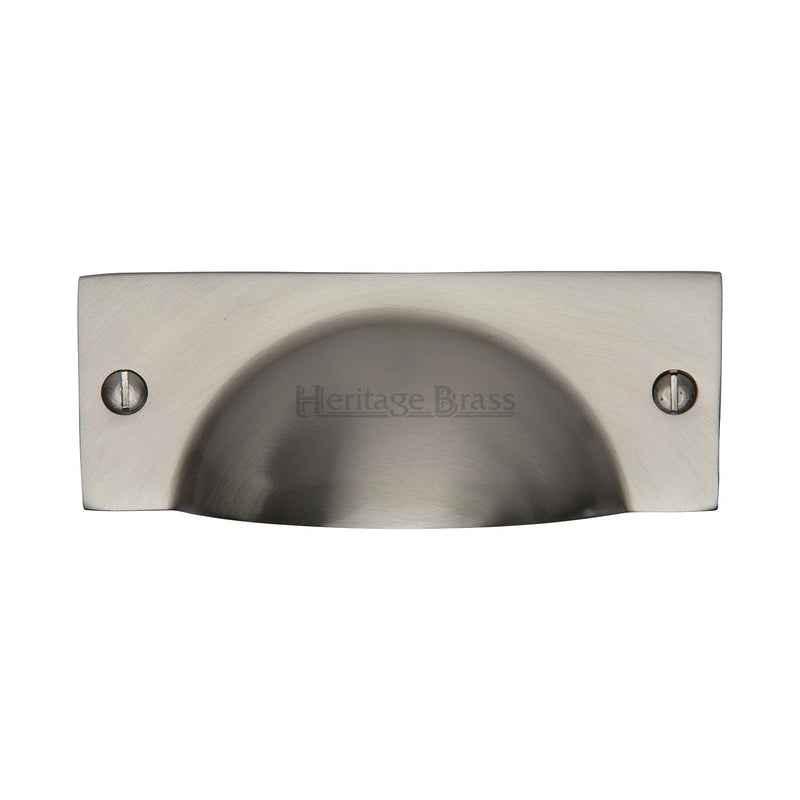 Heritage Brass Drawer Pull Satin Nickel finish - C2762-SN - Choice Handles