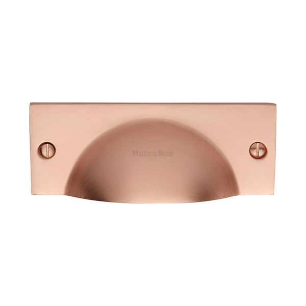Heritage Brass Drawer Pull Satin Rose Gold finish - C2762-SRG - Choice Handles