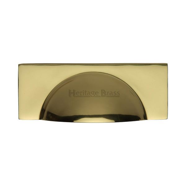 Heritage Brass Drawer Pull 57mm CTC Polished Brass Finish - C2764-PB - Choice Handles