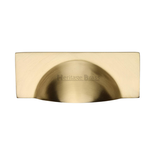 Heritage Brass Drawer Pull 57mm CTC Satin Brass Finish - C2764-SB - Choice Handles