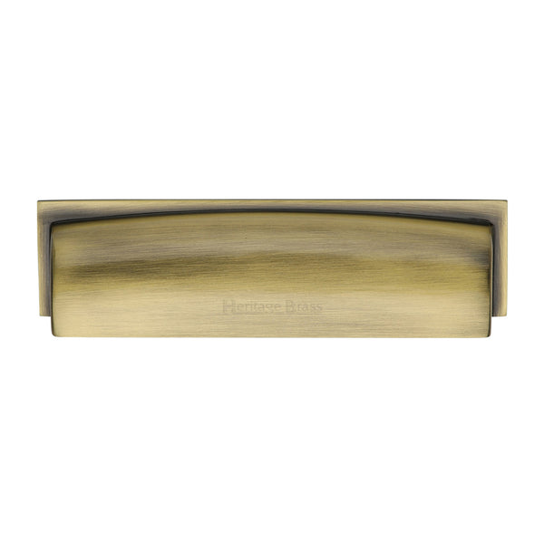 Heritage Brass Drawer Pull Shropshire Design 152mm CTC Antique Brass Finish - C2765 152-AT - Choice Handles