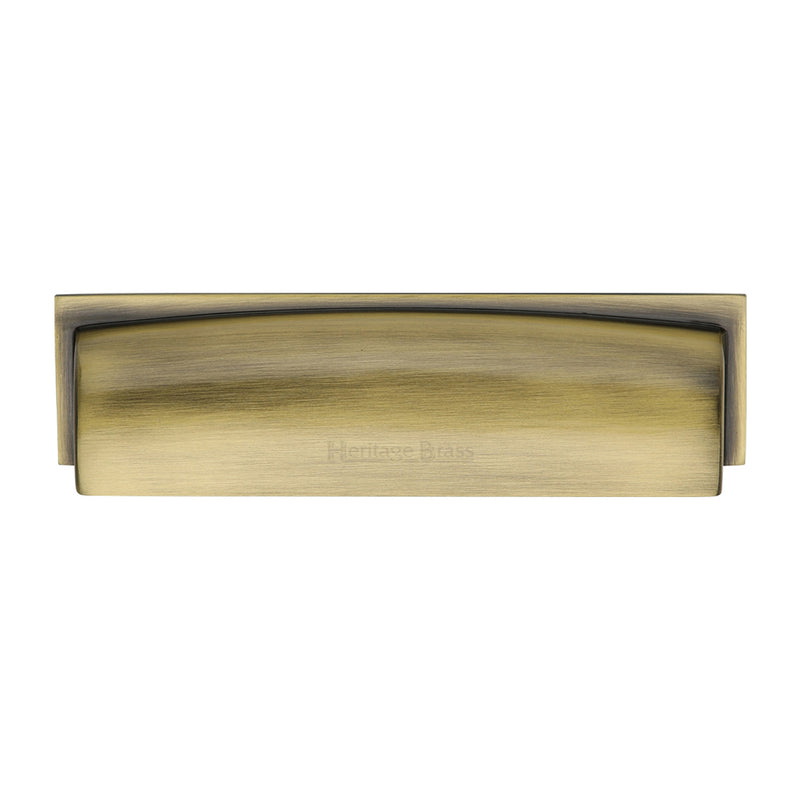 Heritage Brass Drawer Pull Shropshire Design 152mm CTC Antique Brass Finish - C2765 152-AT - Choice Handles
