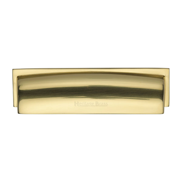 Heritage Brass Drawer Pull Shropshire Design 152mm CTC Polished Brass Finish - C2765 152-PB - Choice Handles