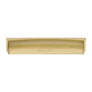 Heritage Brass Drawer Pull Shropshire Design 152mm CTC Satin Brass Finish - C2765 152-SB - Choice Handles