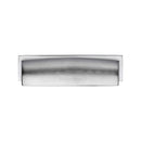 Heritage Brass Drawer Pull Shropshire Design 76/96mm CTC Satin Chrome Finish - C2765 96-SC - Choice Handles