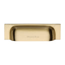 Heritage Brass Drawer Pull 152mm CTC Satin Brass Finish - C2766 152-SB - Choice Handles