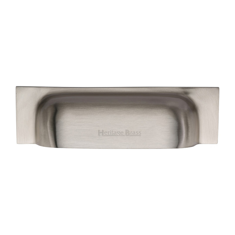 Heritage Brass Drawer Pull 152mm CTC Satin Nickel Finish - C2766 152-SN - Choice Handles