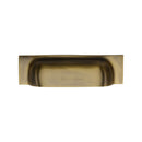 Heritage Brass Drawer Pull 96mm CTC Antique Finish - C2766 96-AT - Choice Handles