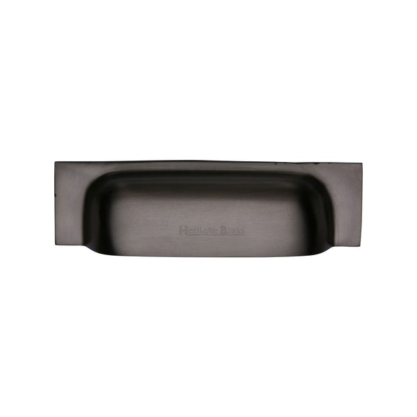 Heritage Brass Drawer Pull 96mm CTC Matt Bronze Finish - C2766 96-MB - Choice Handles