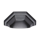 Heritage Brass Drawer Pull Deco Design 89mm CTC Matt Black Finish - C2768-BKMT - Choice Handles