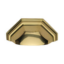 Heritage Brass Drawer Pull 89mm CTC Polished Brass Finish - C2768-PB - Choice Handles