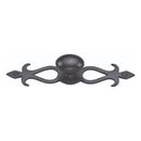 Heritage Brass Cabinet Knob Oval/Backplate Design 32mm Matt Black finish
 - C3072 32-BKMT - Choice Handles