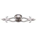 Heritage Brass Cabinet Knob Oval/Backplate Design 32mm Satin Nickel finish
 - C3072 32-SN - Choice Handles
