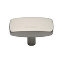 Heritage Brass Cabinet Knob Rectangular Design 41mm Satin Nickel finish - C3384 41-SN - Choice Handles