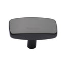 Heritage Brass Cabinet Knob Rectangular Design 47mm Matt Bronze finish - C3384 47-MB - Choice Handles