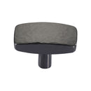 Heritage Brass Cabinet Knob Rectangular Hammered Design 41mm Matt Bronze finish - C3386 41-MB - Choice Handles