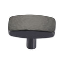 Heritage Brass Cabinet Knob Rectangular Hammered Design 47mm Matt Bronze finish - C3386 47-MB - Choice Handles