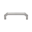 Heritage Brass Cabinet Pull Hex Angular Design 101mm CTC Polished Nickel Finish - C3465 101-PNF - Choice Handles