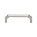 Heritage Brass Cabinet Pull Hex Angular Design 101mm CTC Satin Nickel Finish
 - C3465 101-SN - Choice Handles