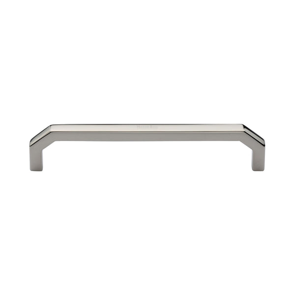 Heritage Brass Cabinet Pull Hex Angular Design 152mm CTC Polished Nickel Finish - C3465 152-PNF - Choice Handles