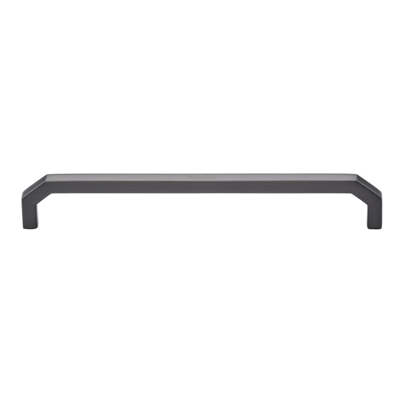 Heritage Brass Cabinet Pull Hex Angular Design 203mm CTC Matt Bronze Finish - C3465 203-MB - Choice Handles