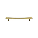 Heritage Brass Cabinet Pull T-Bar Raindrop Design 128mm CTC Antique Brass Finish - C3570 128-AT - Choice Handles