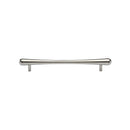 Heritage Brass Cabinet Pull T-Bar Raindrop Design 128mm CTC Polished Nickel Finish - C3570 128-PNF - Choice Handles